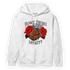Bred Reimagined 4s Hoodie Match Never Forget Loyalty - NastyJamz
