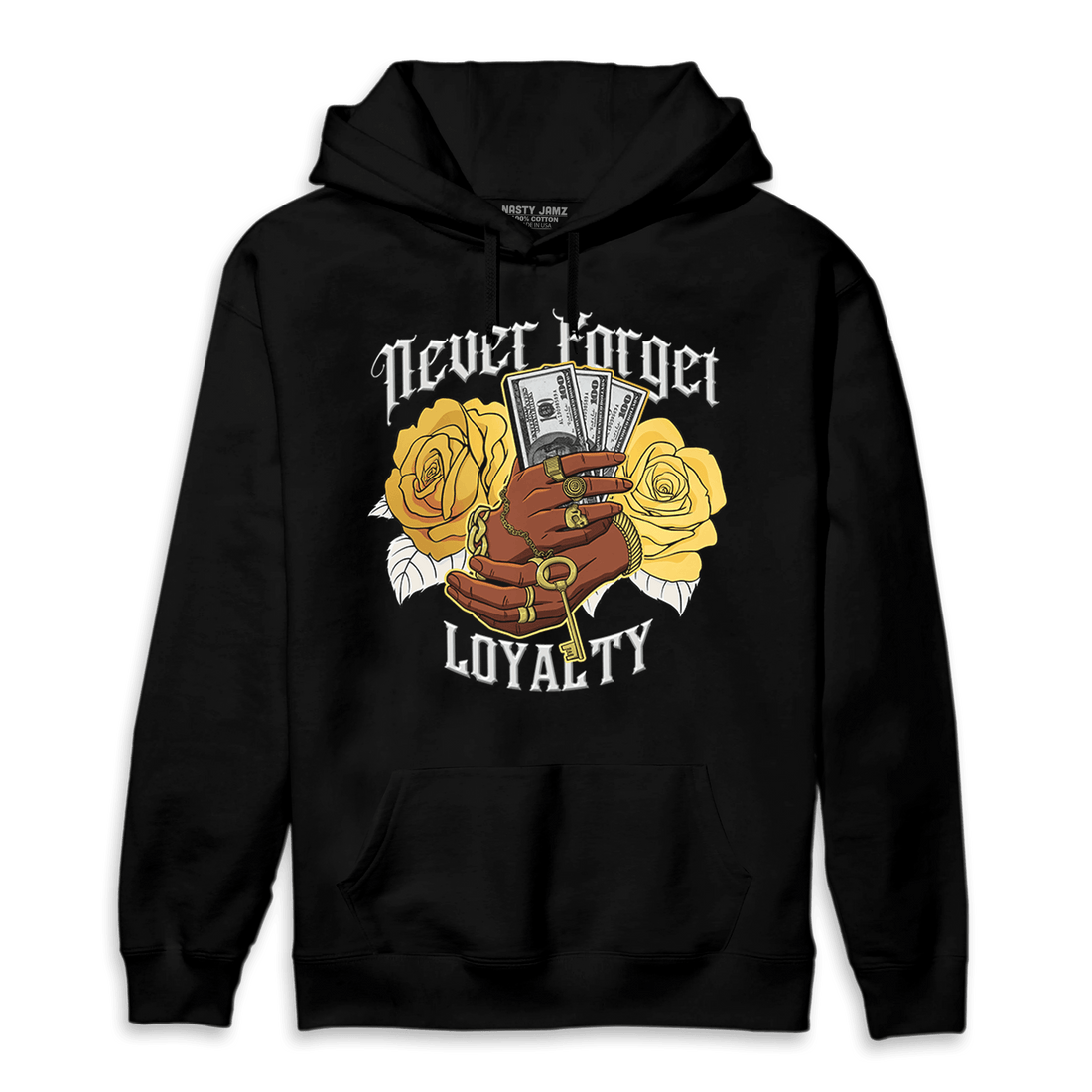 Sail 4s Hoodie Match Never Forget Loyalty - NastyJamz