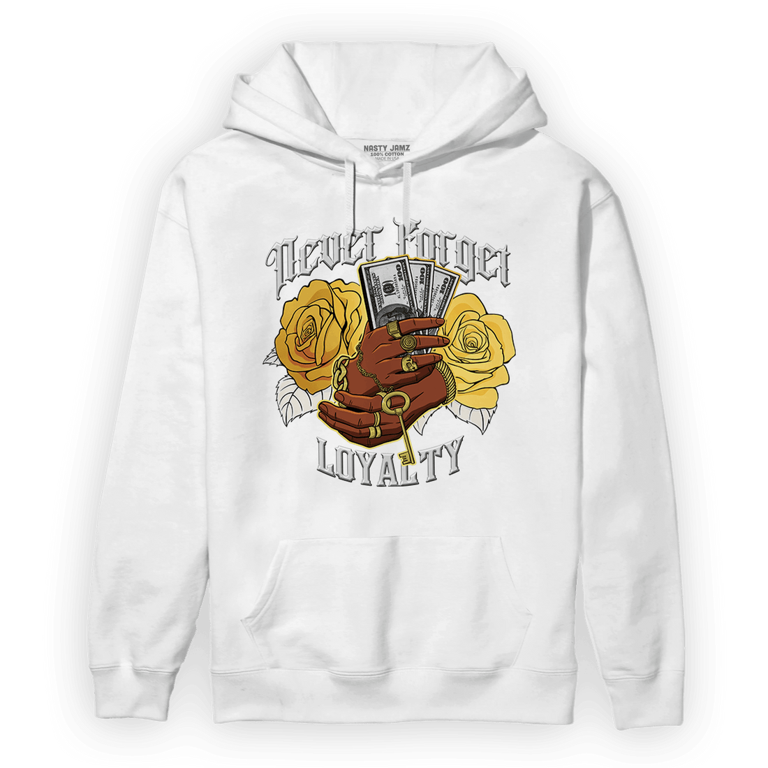 Sail 4s Hoodie Match Never Forget Loyalty - NastyJamz