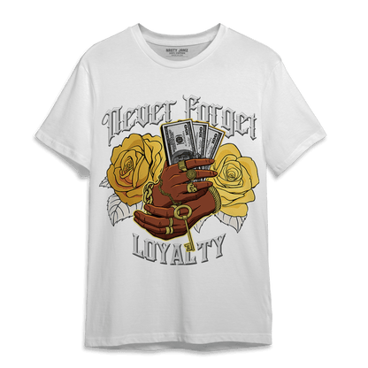 Sail 4s T Shirt Match Never Forget Loyalty - NastyJamz