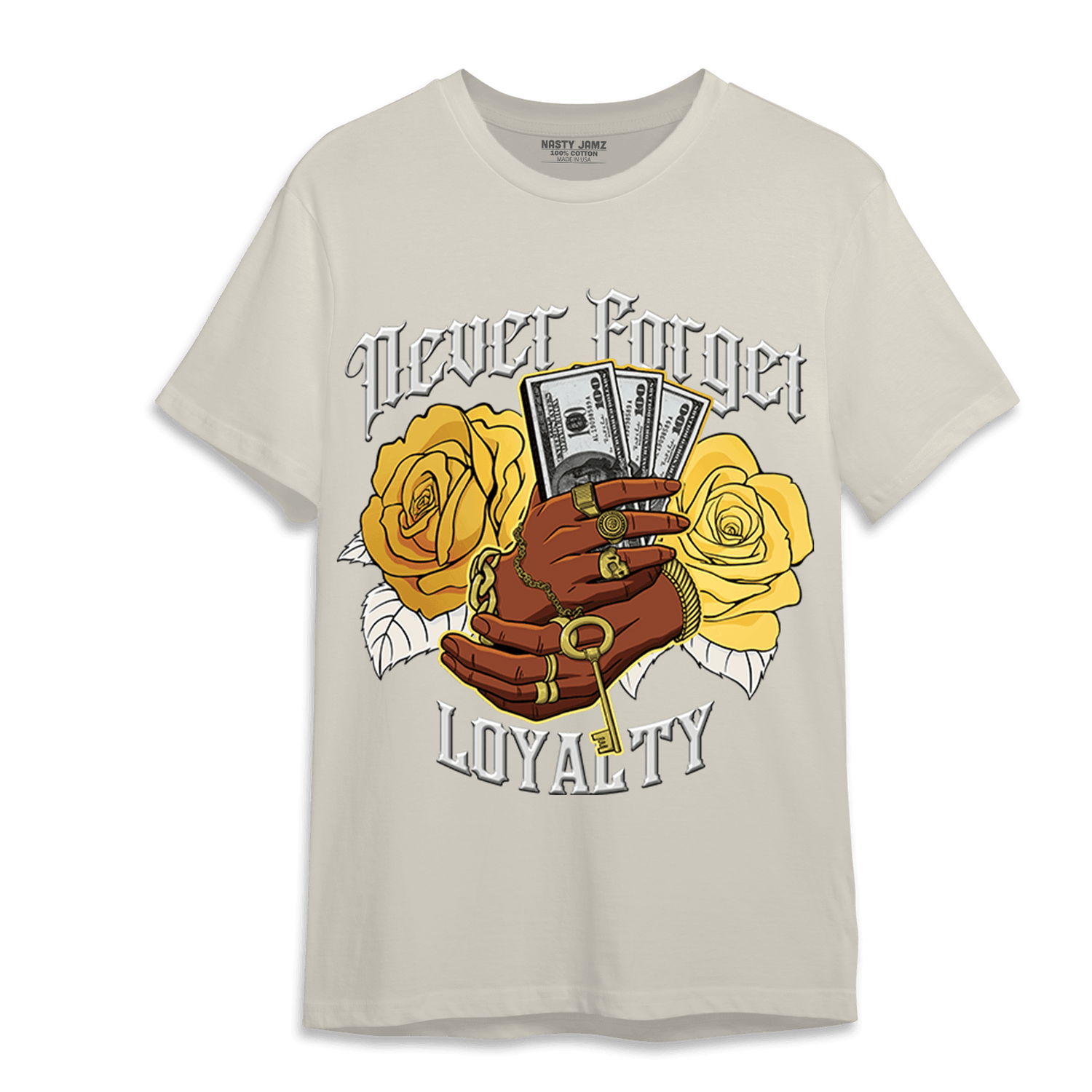 Sail 4s T Shirt Match Never Forget Loyalty - NastyJamz