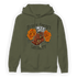Olive 5s Hoodie Match Never Forget Loyalty - NastyJamz