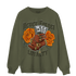 Olive 5s Sweatshirt Match Never Forget Loyalty - NastyJamz