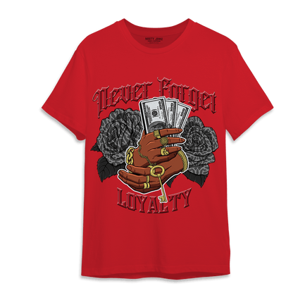 Spizike Low Bred T Shirt Match Never Forget Loyalty - NastyJamz