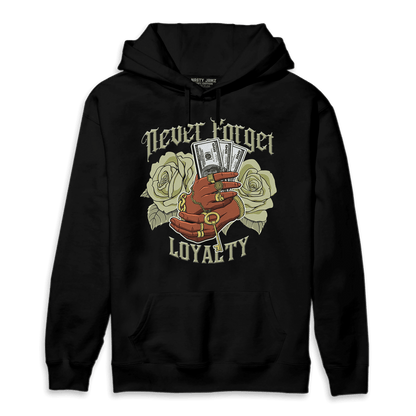 Yeezy Slide Resin Hoodie Match Never Forget Loyalty - NastyJamz