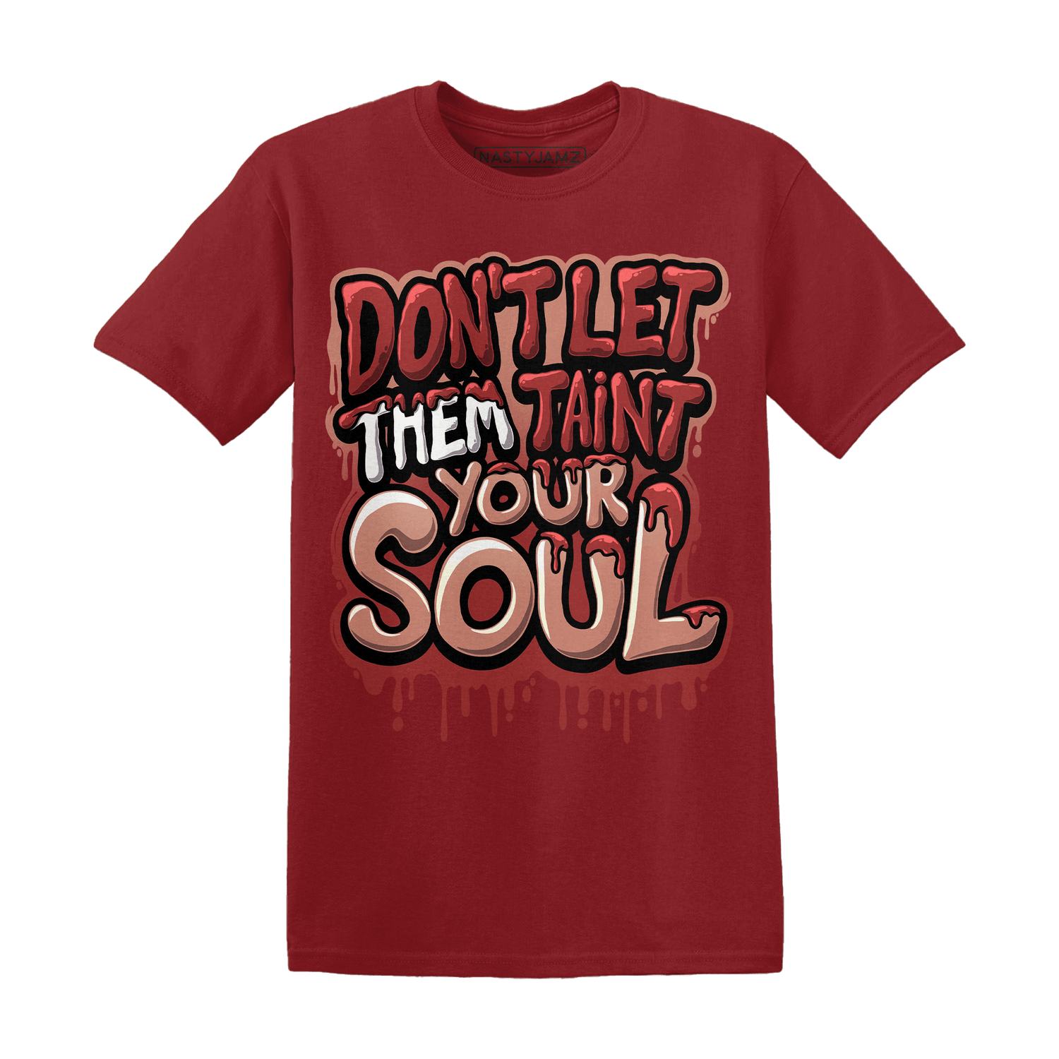 Dune Red 13s T Shirt Match Never Taint Your Soul - NastyJamz