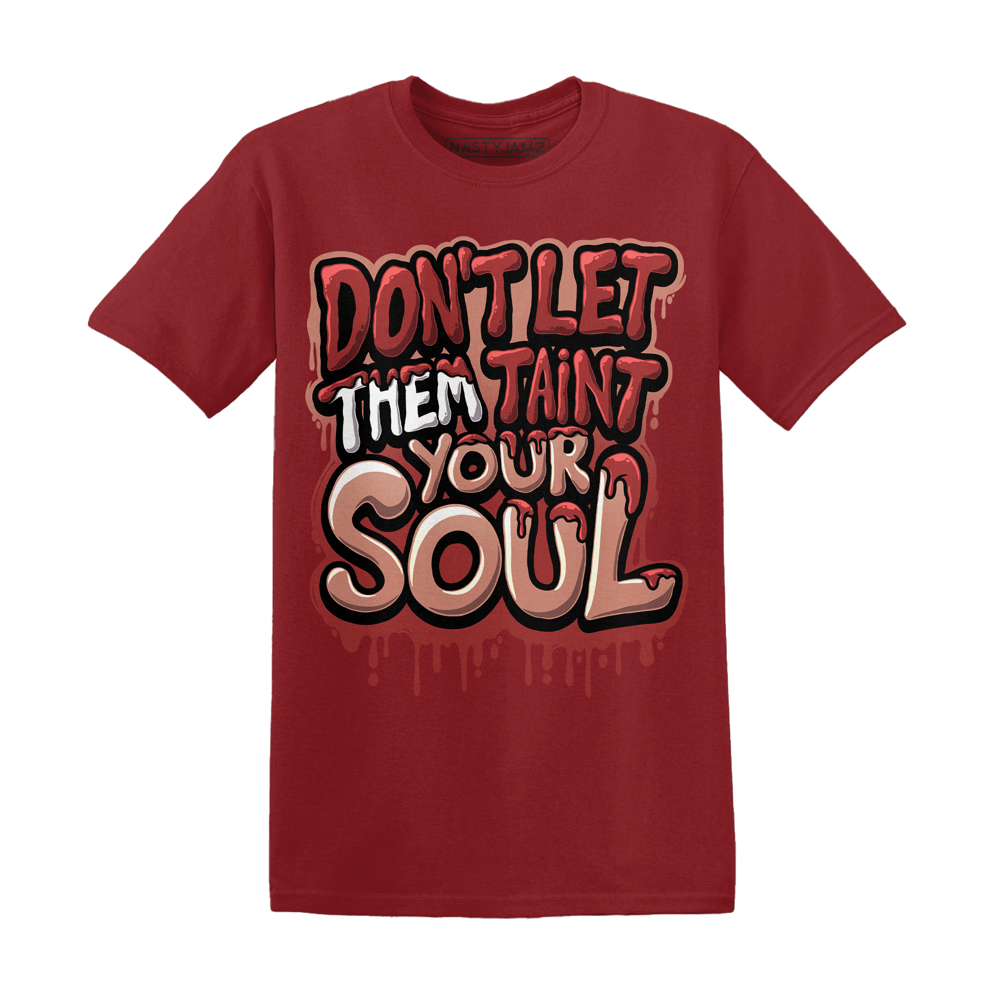 Dune Red 13s T Shirt Match Never Taint Your Soul - NastyJamz