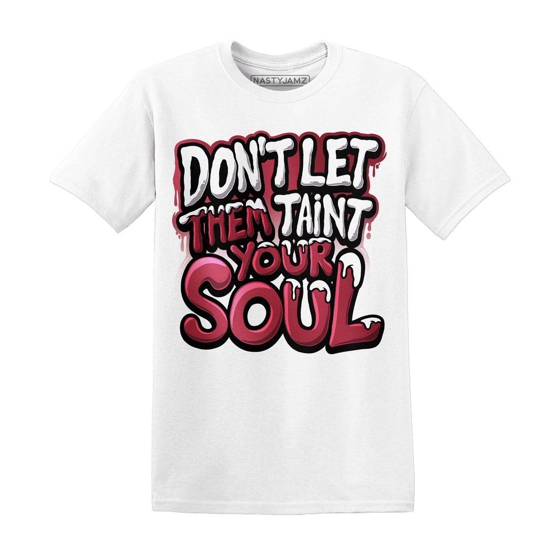 High 85 Metallic Burgundy 1s T Shirt Match Never Taint Your Soul - NastyJamz