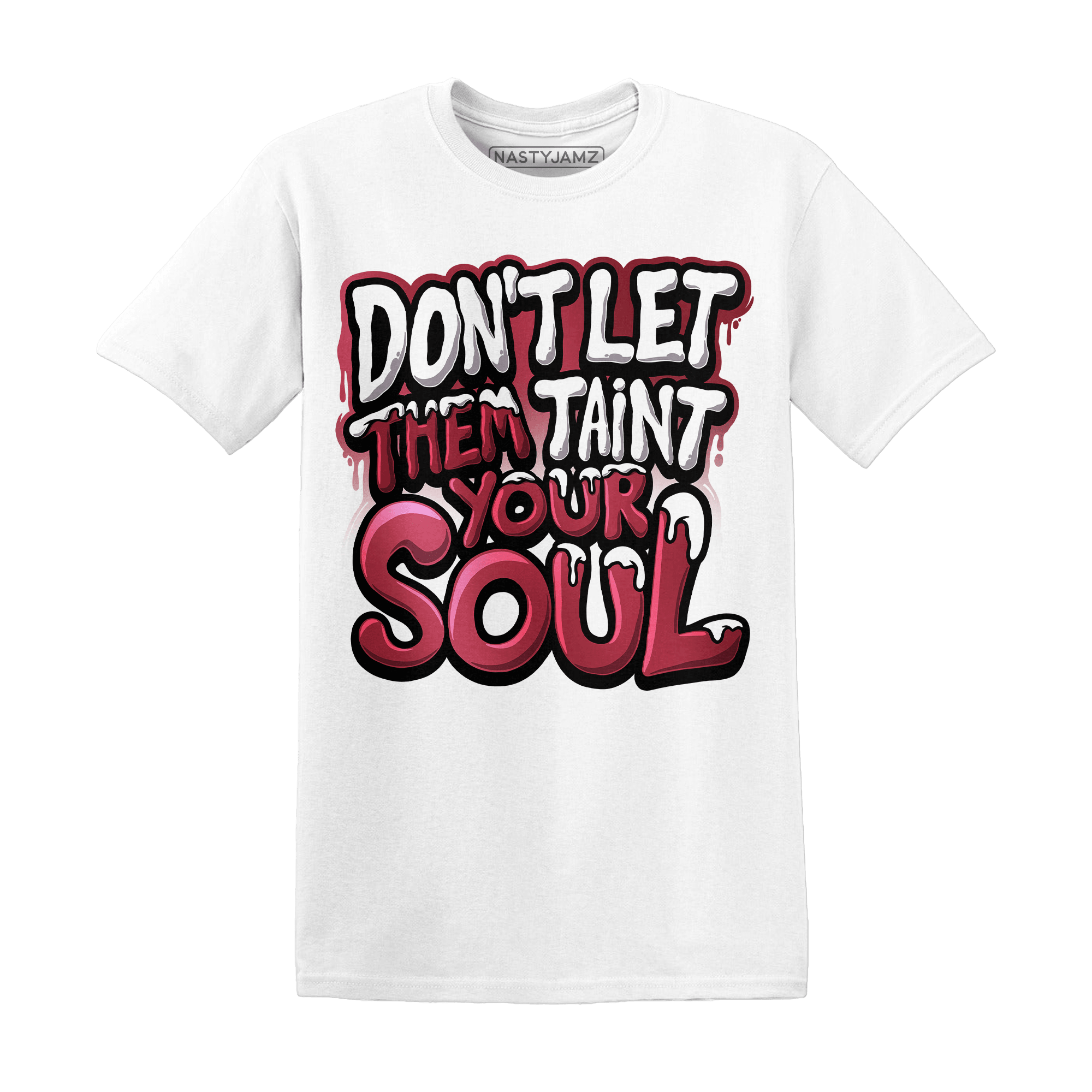 High 85 Metallic Burgundy 1s T Shirt Match Never Taint Your Soul - NastyJamz
