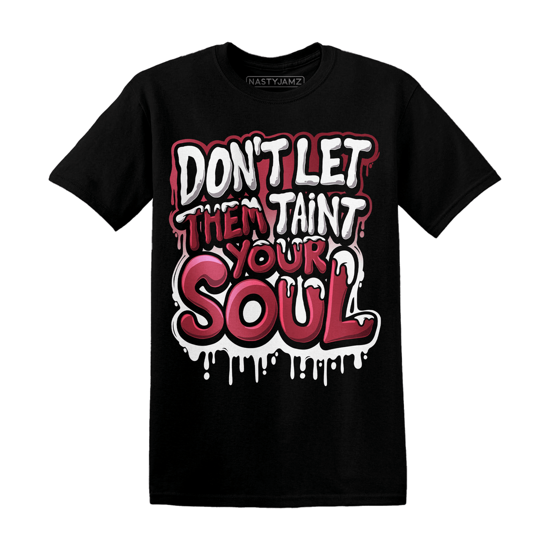 High 85 Metallic Burgundy 1s T Shirt Match Never Taint Your Soul - NastyJamz