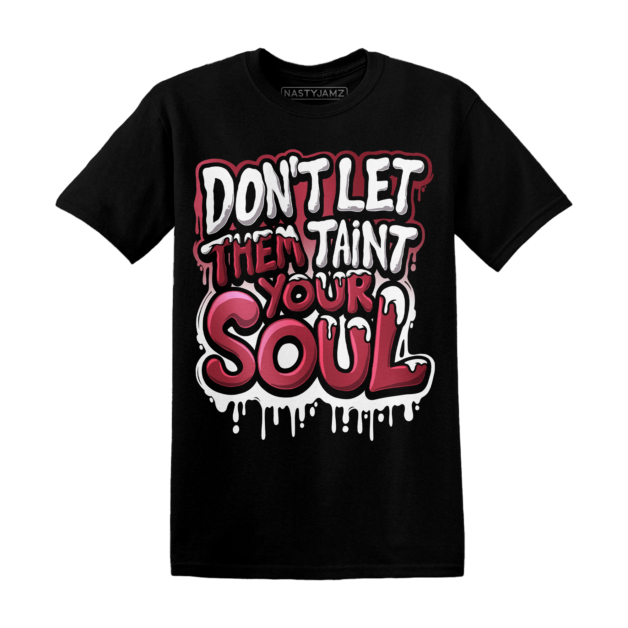 High 85 Metallic Burgundy 1s T Shirt Match Never Taint Your Soul - NastyJamz