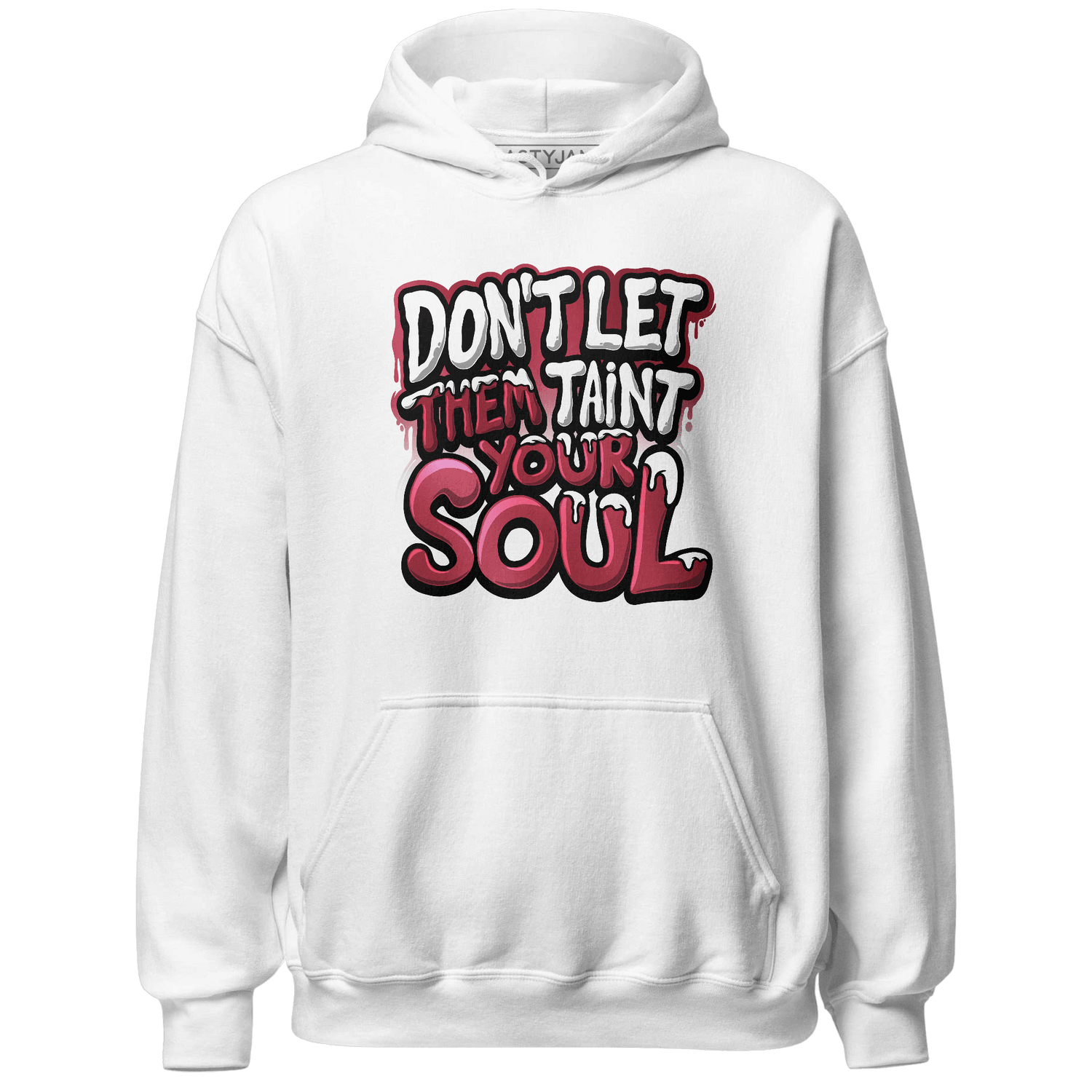 High 85 Metallic Burgundy 1s Hoodie Match Never Taint Your Soul - NastyJamz