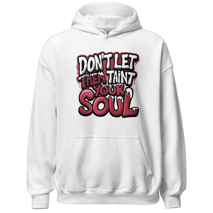 High 85 Metallic Burgundy 1s Hoodie Match Never Taint Your Soul - NastyJamz