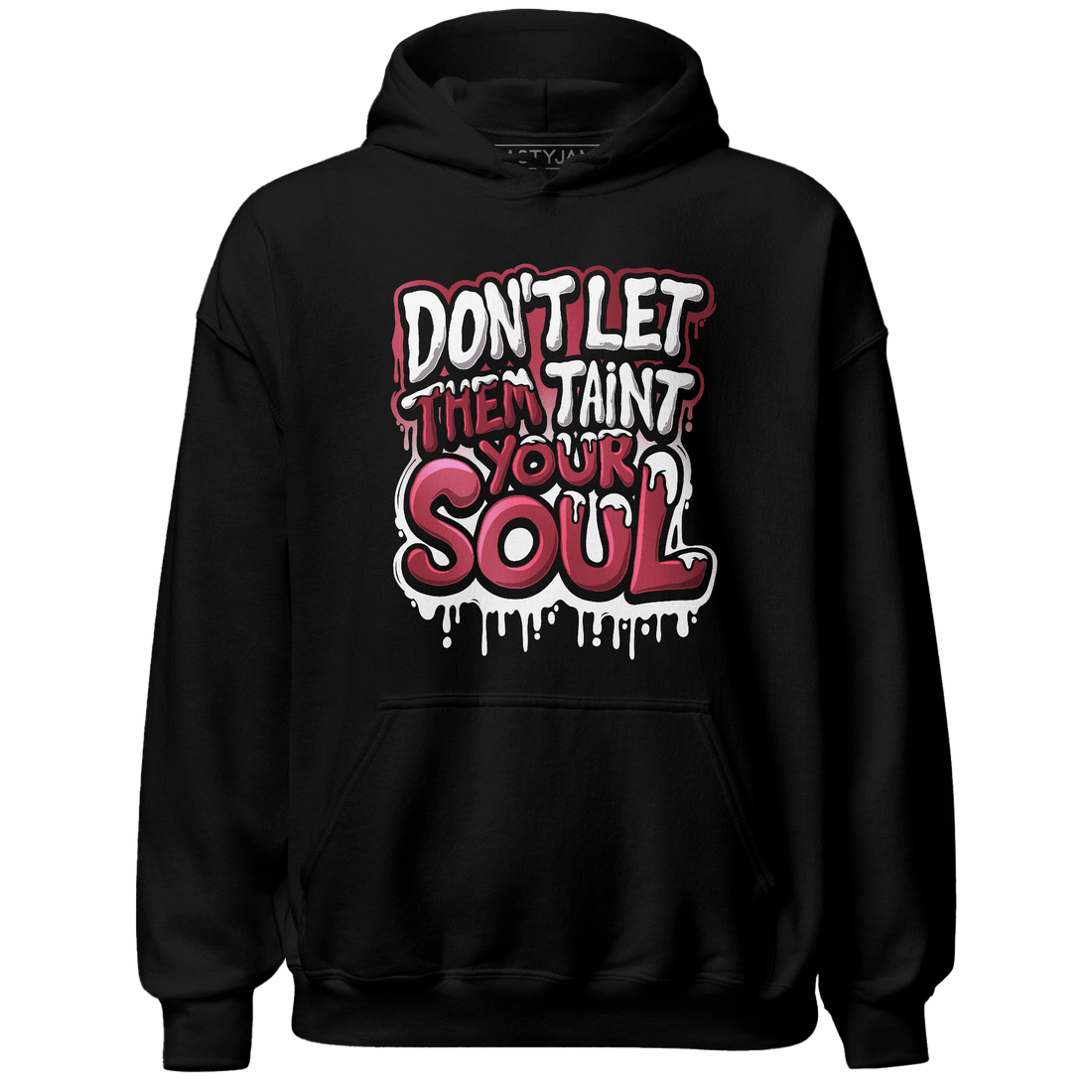 High 85 Metallic Burgundy 1s Hoodie Match Never Taint Your Soul - NastyJamz