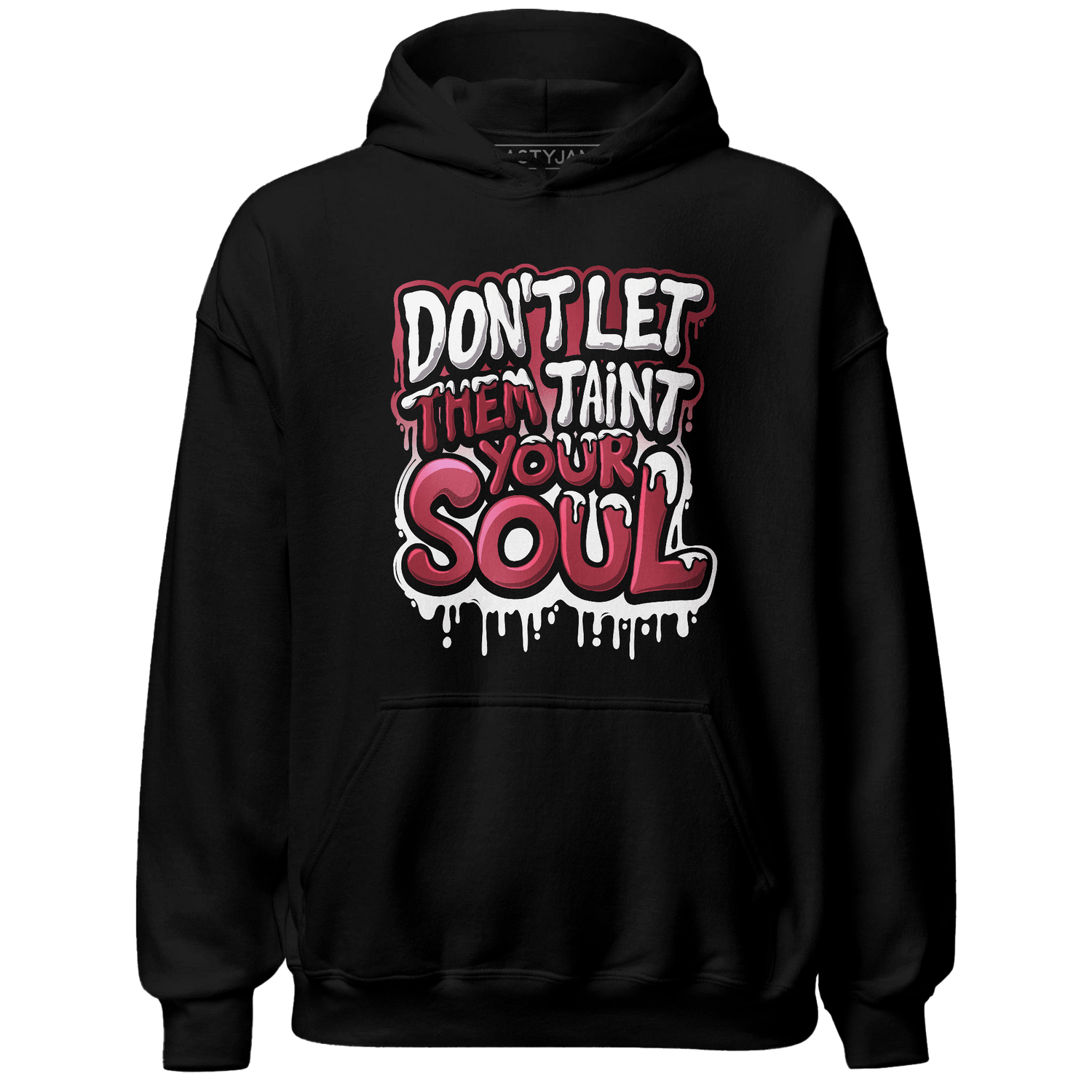 High 85 Metallic Burgundy 1s Hoodie Match Never Taint Your Soul - NastyJamz