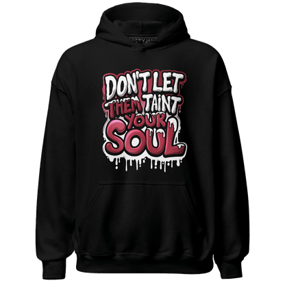 High 85 Metallic Burgundy 1s Hoodie Match Never Taint Your Soul - NastyJamz