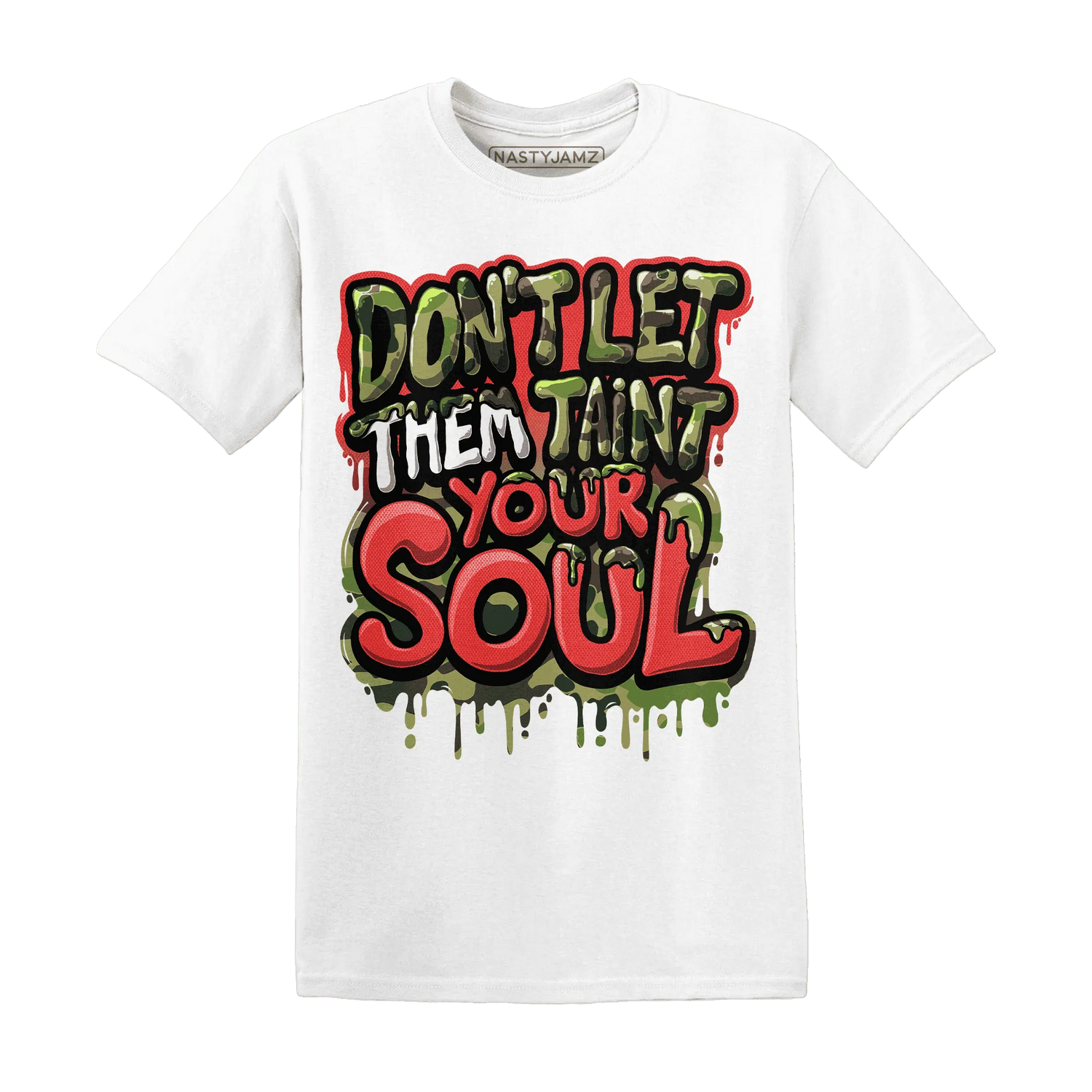 AM-90-Dark-Sage-Solar-Red-NastyJamz-T-Shirt-Match-Never-Taint-Your-Soul