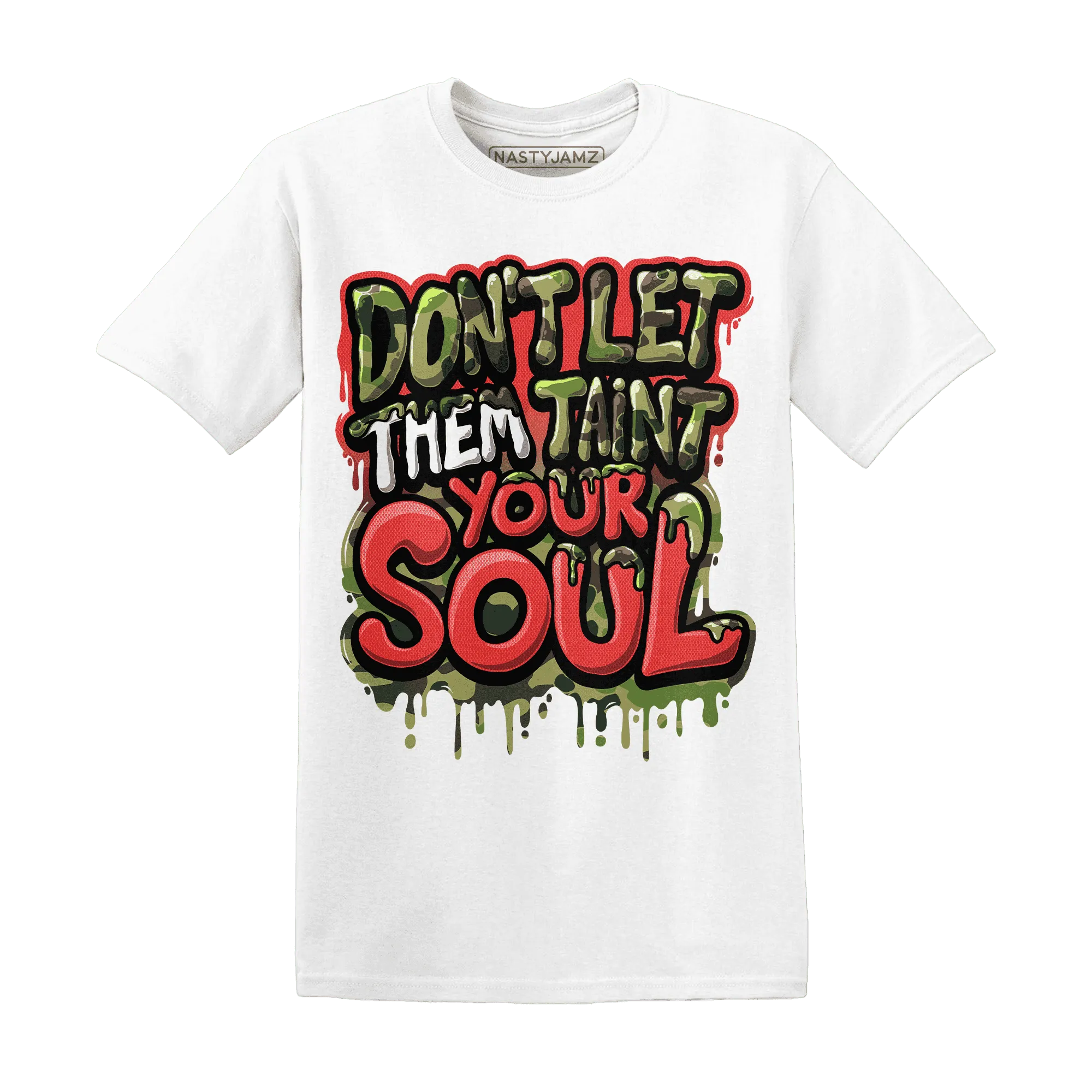 AM-90-Dark-Sage-Solar-Red-NastyJamz-T-Shirt-Match-Never-Taint-Your-Soul