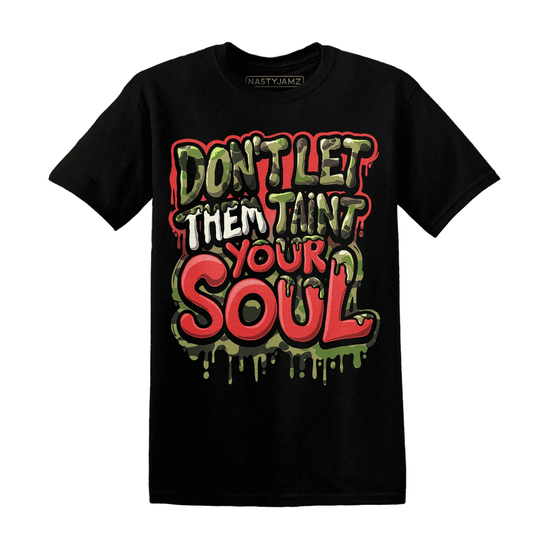 AM-90-Dark-Sage-Solar-Red-NastyJamz-T-Shirt-Match-Never-Taint-Your-Soul