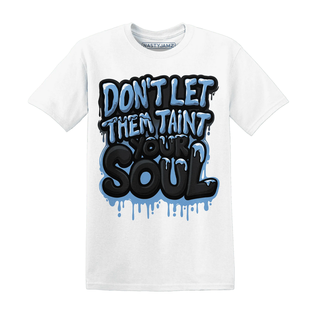 NastyJamz-AM-Plus-Black-Univercitii-Blue-T-Shirt-Match-Never-Taint-Your-Soul