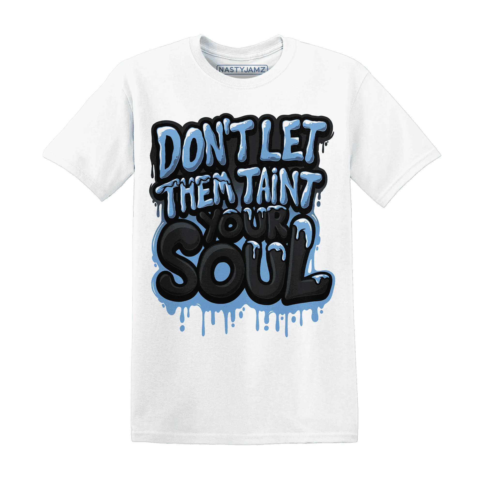 NastyJamz-AM-Plus-Black-Univercitii-Blue-T-Shirt-Match-Never-Taint-Your-Soul