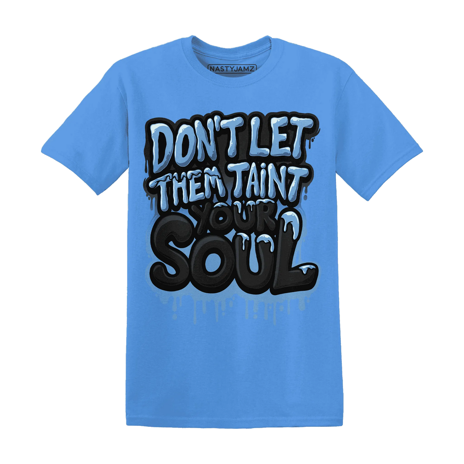 NastyJamz-AM-Plus-Black-Univercitii-Blue-T-Shirt-Match-Never-Taint-Your-Soul