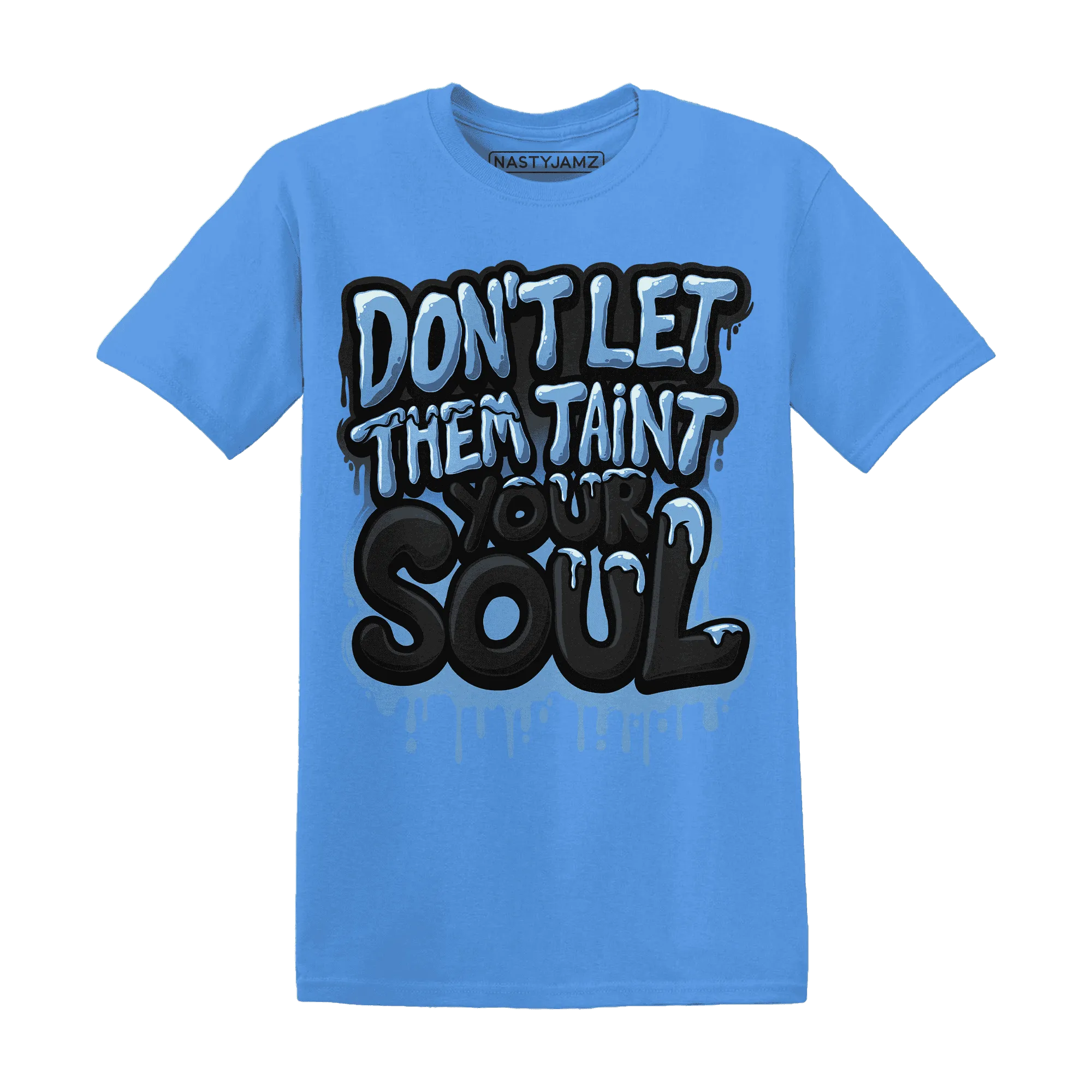 NastyJamz-AM-Plus-Black-Univercitii-Blue-T-Shirt-Match-Never-Taint-Your-Soul
