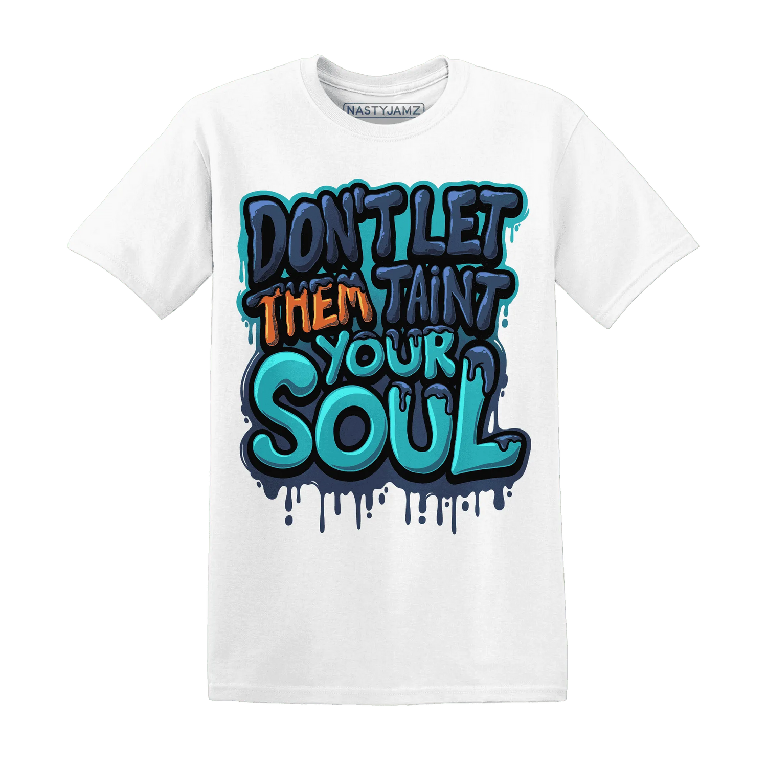 NastyJamz-AM-Plus-Drift-Midnight-Navy-Total-Orange-Dusty-Cactus-T-Shirt-Match-Never-Taint-Your-Soul