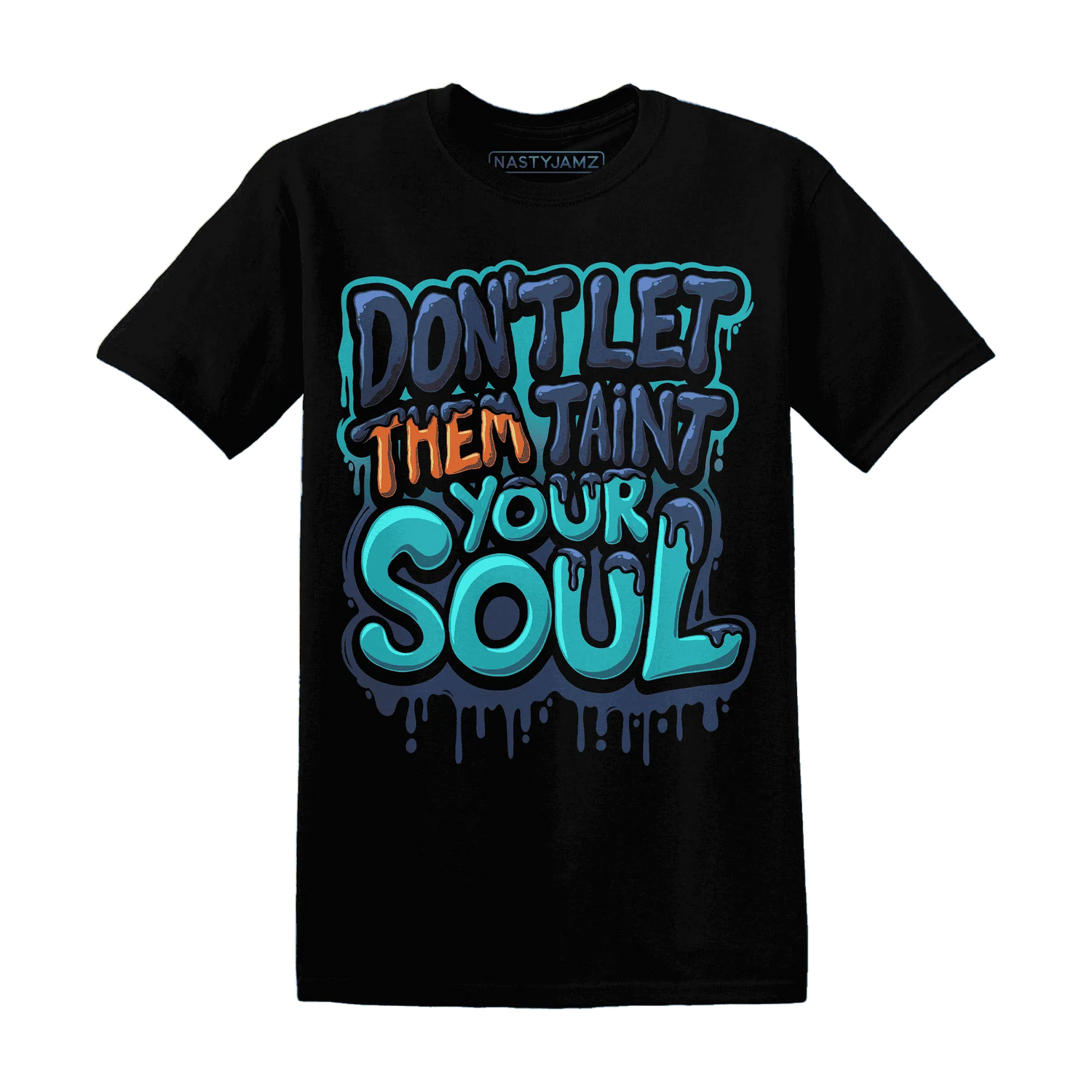 NastyJamz-AM-Plus-Drift-Midnight-Navy-Total-Orange-Dusty-Cactus-T-Shirt-Match-Never-Taint-Your-Soul