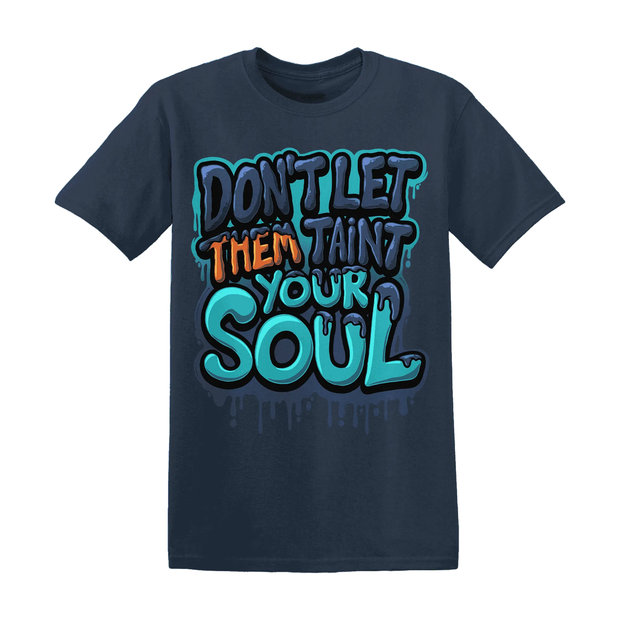 NastyJamz-AM-Plus-Drift-Midnight-Navy-Total-Orange-Dusty-Cactus-T-Shirt-Match-Never-Taint-Your-Soul