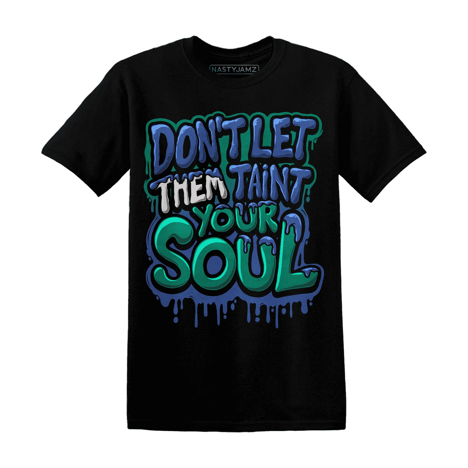 Dunk-Hyper-Royal-Malachite-NastyJamz-T-Shirt-Match-Never-Taint-Your-Soul