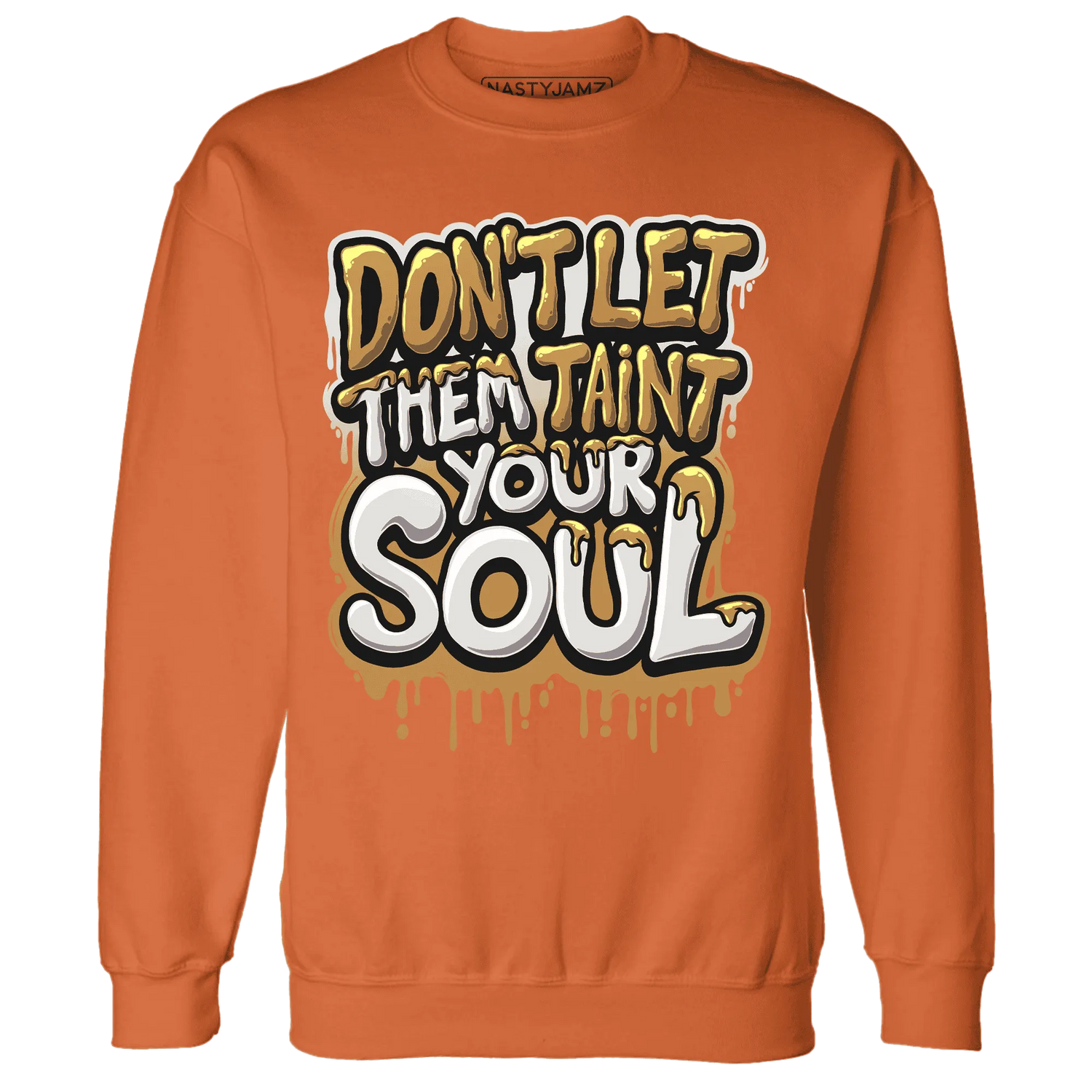 Dunk-Low-Retro-Wheat-Orange-NastyJamz-Sweatshirt-Match-Never-Taint-Your-Soul