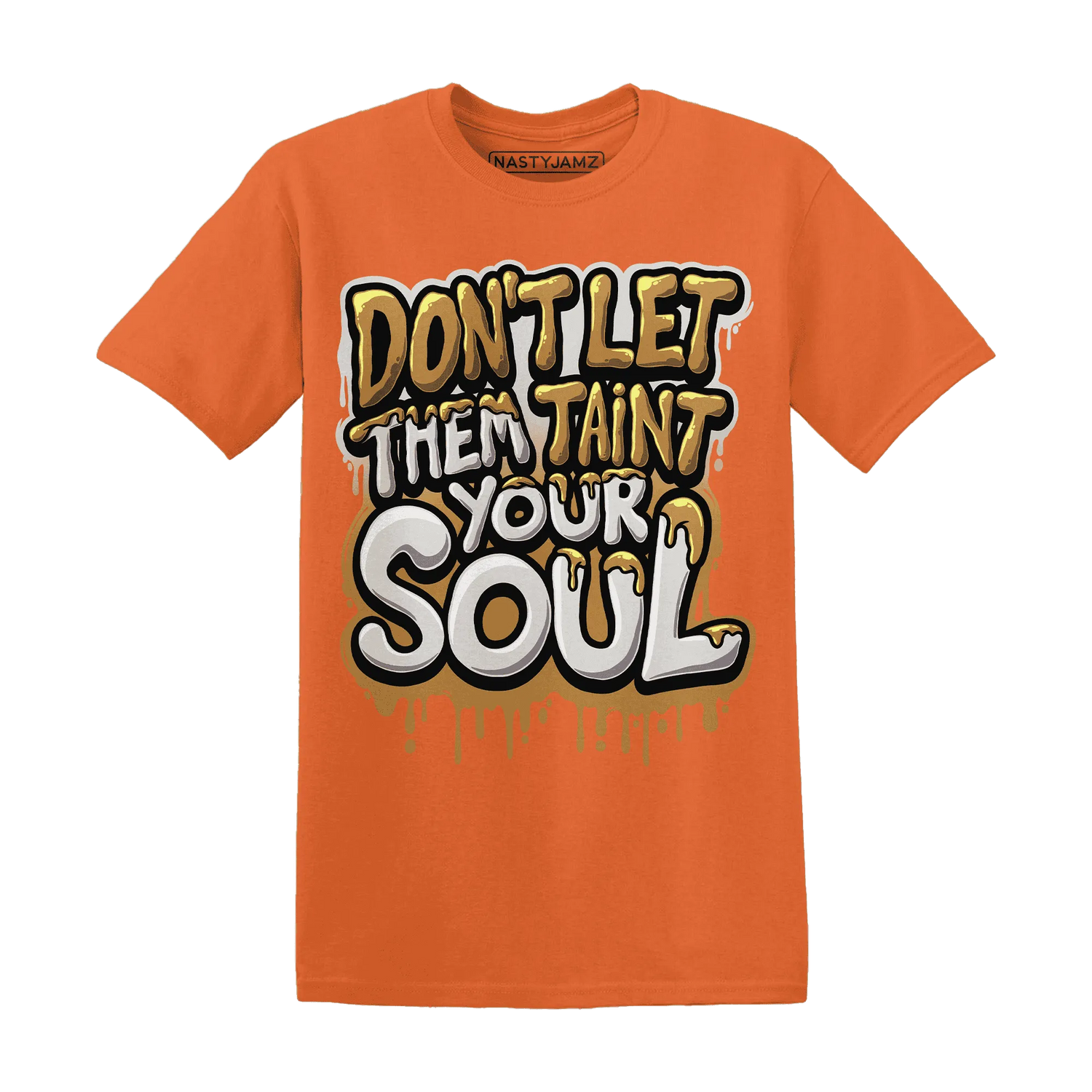 Dunk-Low-Retro-Wheat-Orange-NastyJamz-T-Shirt-Match-Never-Taint-Your-Soul