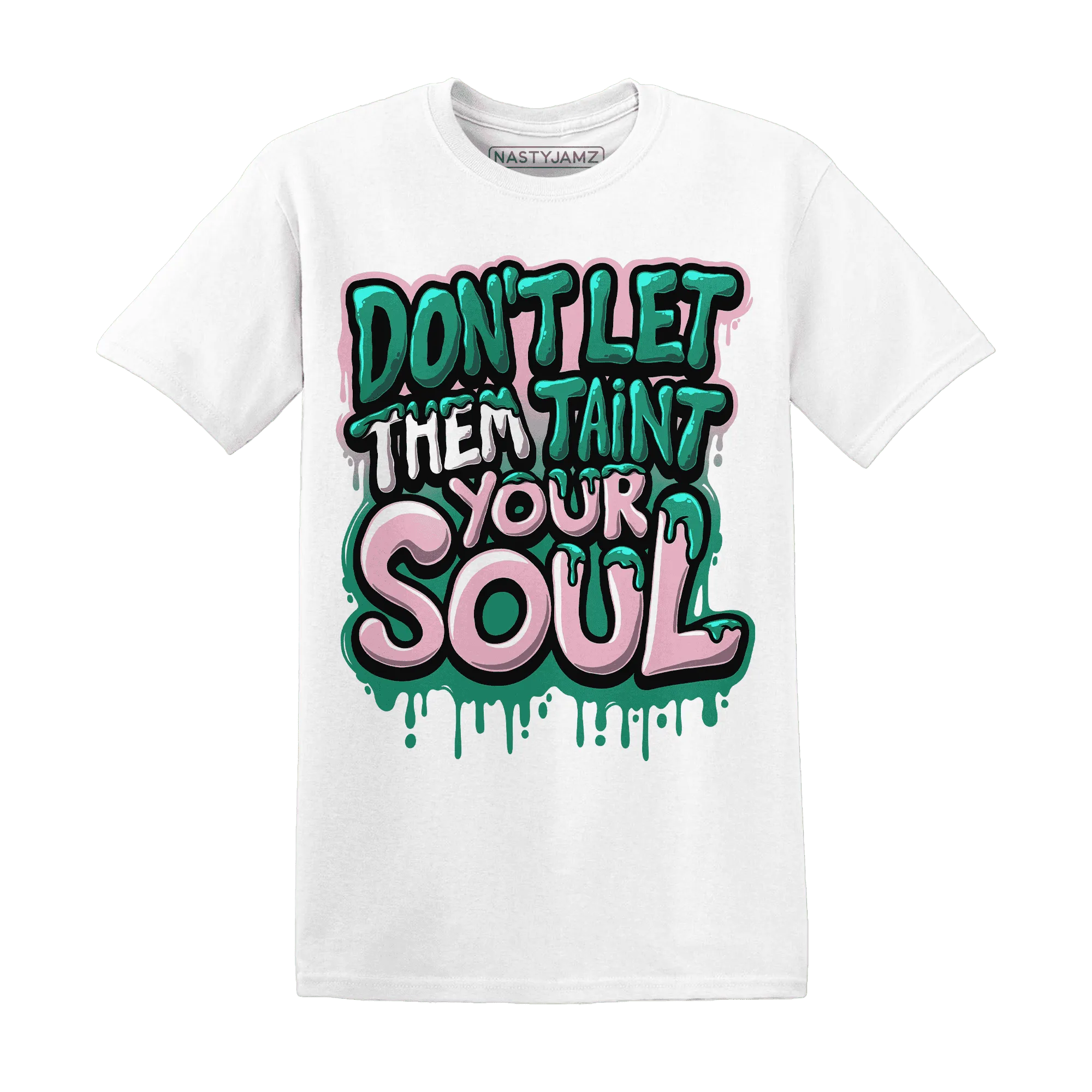 NastyJamz-Dunk-Pink-Malachite-Medium-Soft-Low-Sail-T-Shirt-Match-Never-Taint-Your-Soul