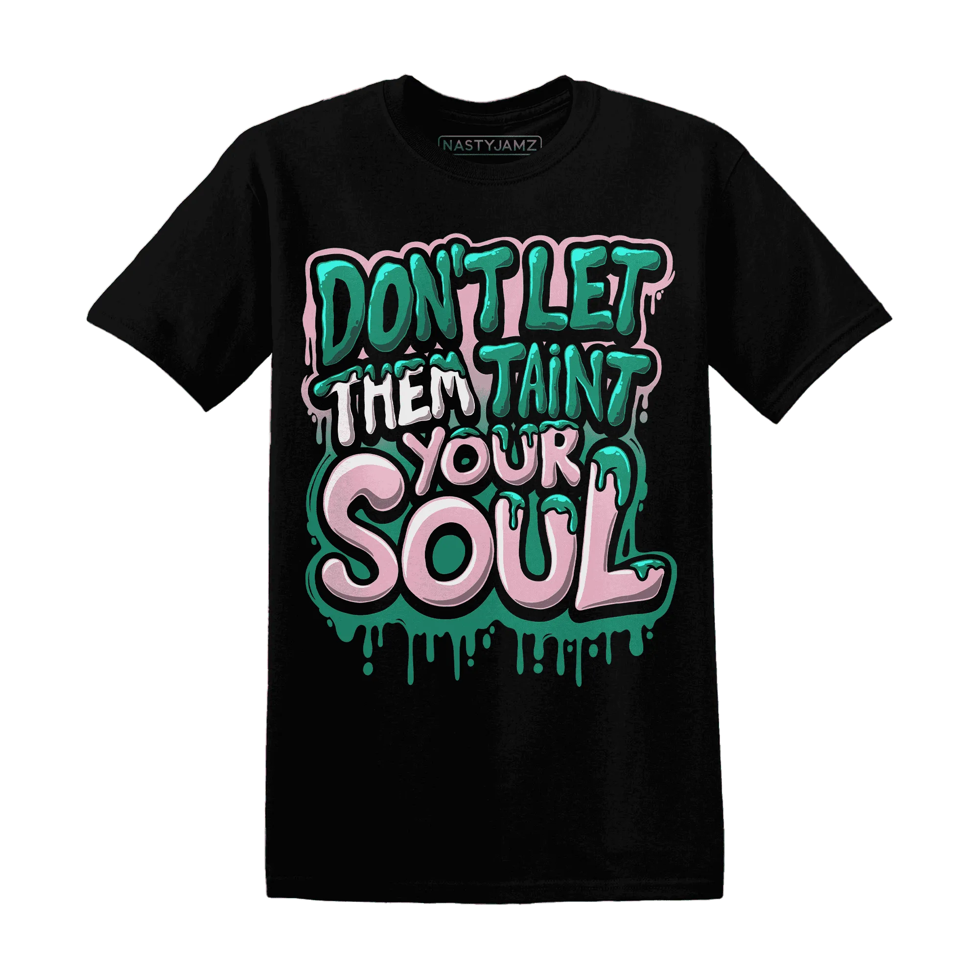 NastyJamz-Dunk-Pink-Malachite-Medium-Soft-Low-Sail-T-Shirt-Match-Never-Taint-Your-Soul