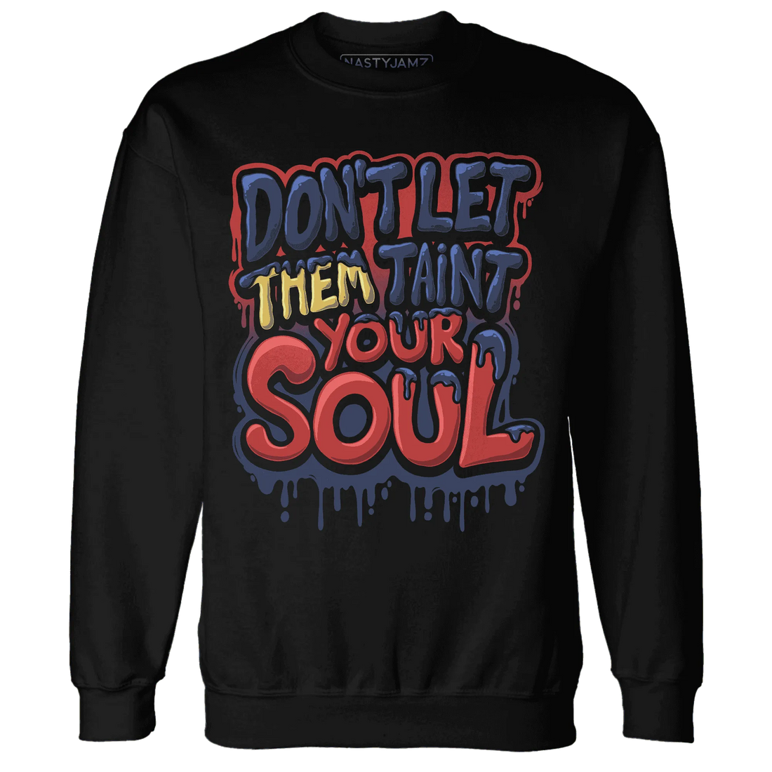 VaporMax-Air-Plus-Midnight-Navy-Gold-Black-NastyJamz-Sweatshirt-Match-Never-Taint-Your-Soul