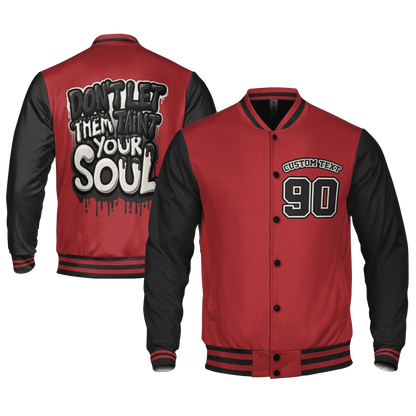 Black-Toe-Reimagined-Red-White-1s-NastyJamz-Varsity-Match-Never-Taint-Your-Soul