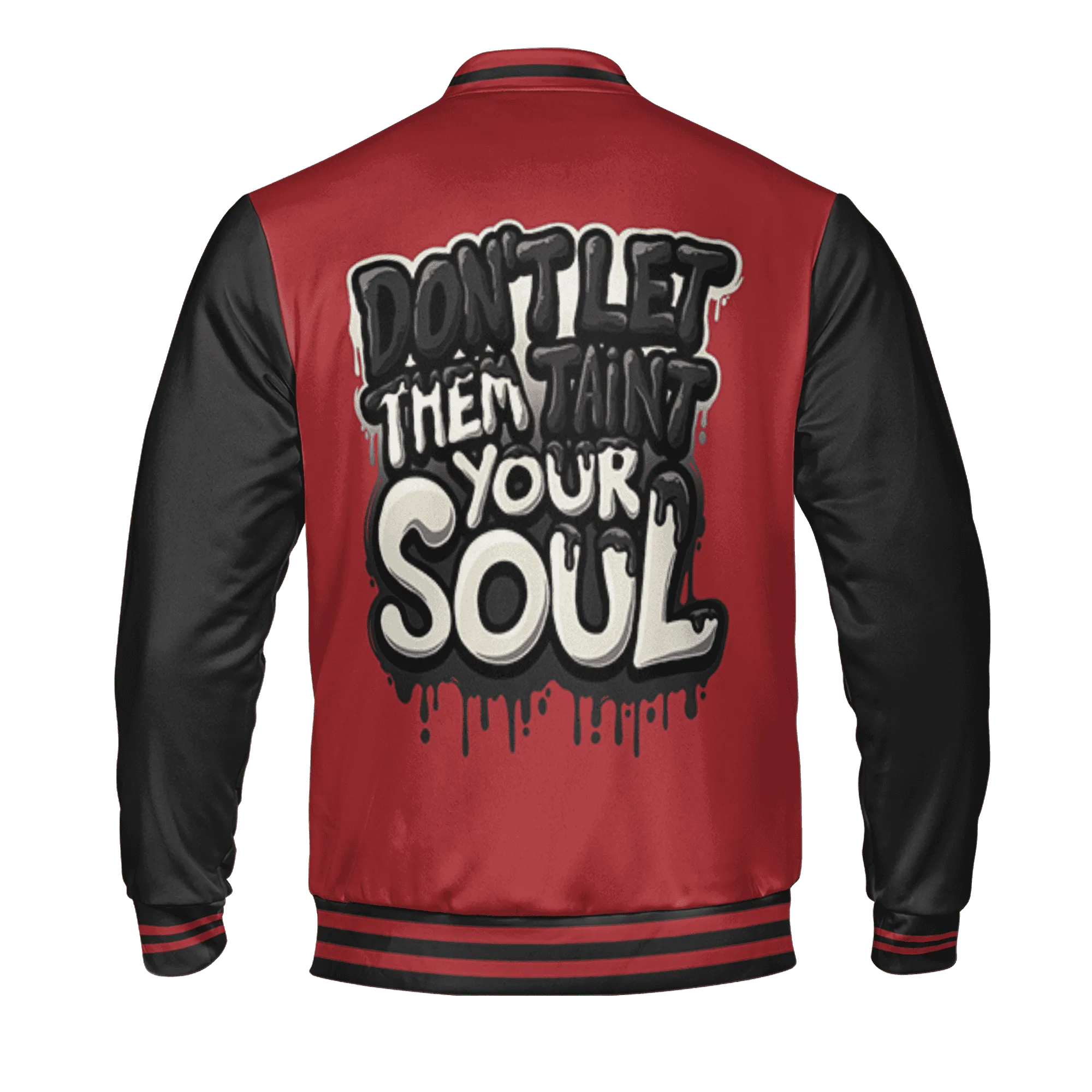 Black-Toe-Reimagined-Red-White-1s-NastyJamz-Varsity-Match-Never-Taint-Your-Soul