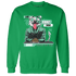 High OG Green Glow 1s Sweatshirt Match News Presenter BER - NastyJamz