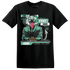 High OG Green Glow 1s T Shirt Match News Presenter BER - NastyJamz
