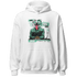 High OG Green Glow 1s Hoodie Match News Presenter BER - NastyJamz