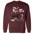 High White Team Red 1s Sweatshirt Match News Presenter BER - NastyJamz