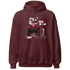 High White Team Red 1s Hoodie Match News Presenter BER - NastyJamz