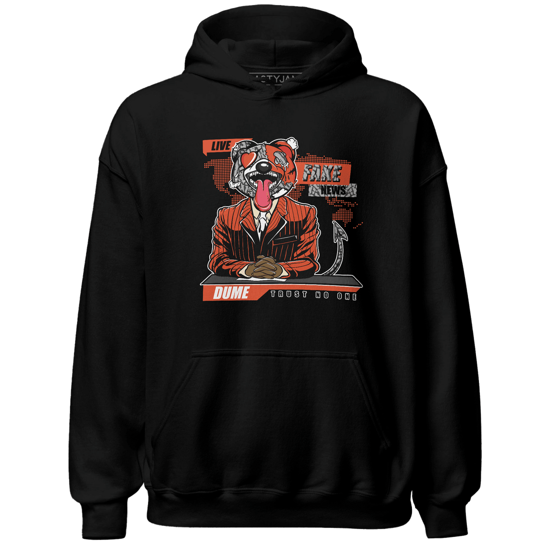 Georgia Peach 3s Hoodie Match News Presenter BER - NastyJamz