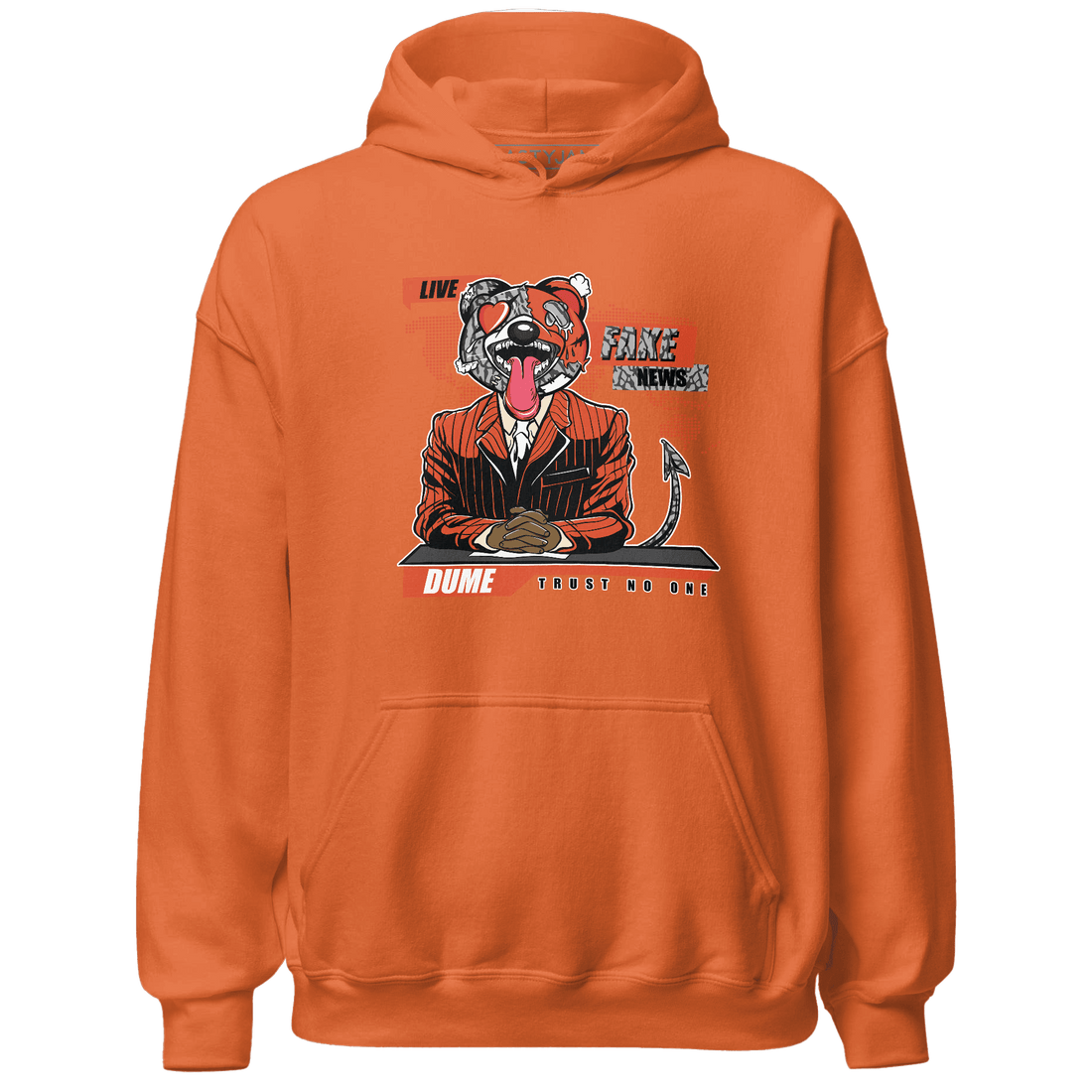 Georgia Peach 3s Hoodie Match News Presenter BER - NastyJamz