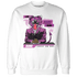 GS Hyper Violet 4s Sweatshirt Match News Presenter BER - NastyJamz