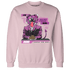 GS Hyper Violet 4s Sweatshirt Match News Presenter BER - NastyJamz