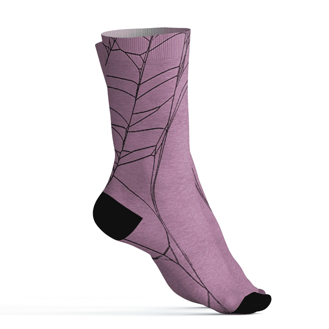 Orchid-Neutral-Grey-Black-White-4s-NastyJamz-Socks-Match-No-Costume-No-Candy-3D