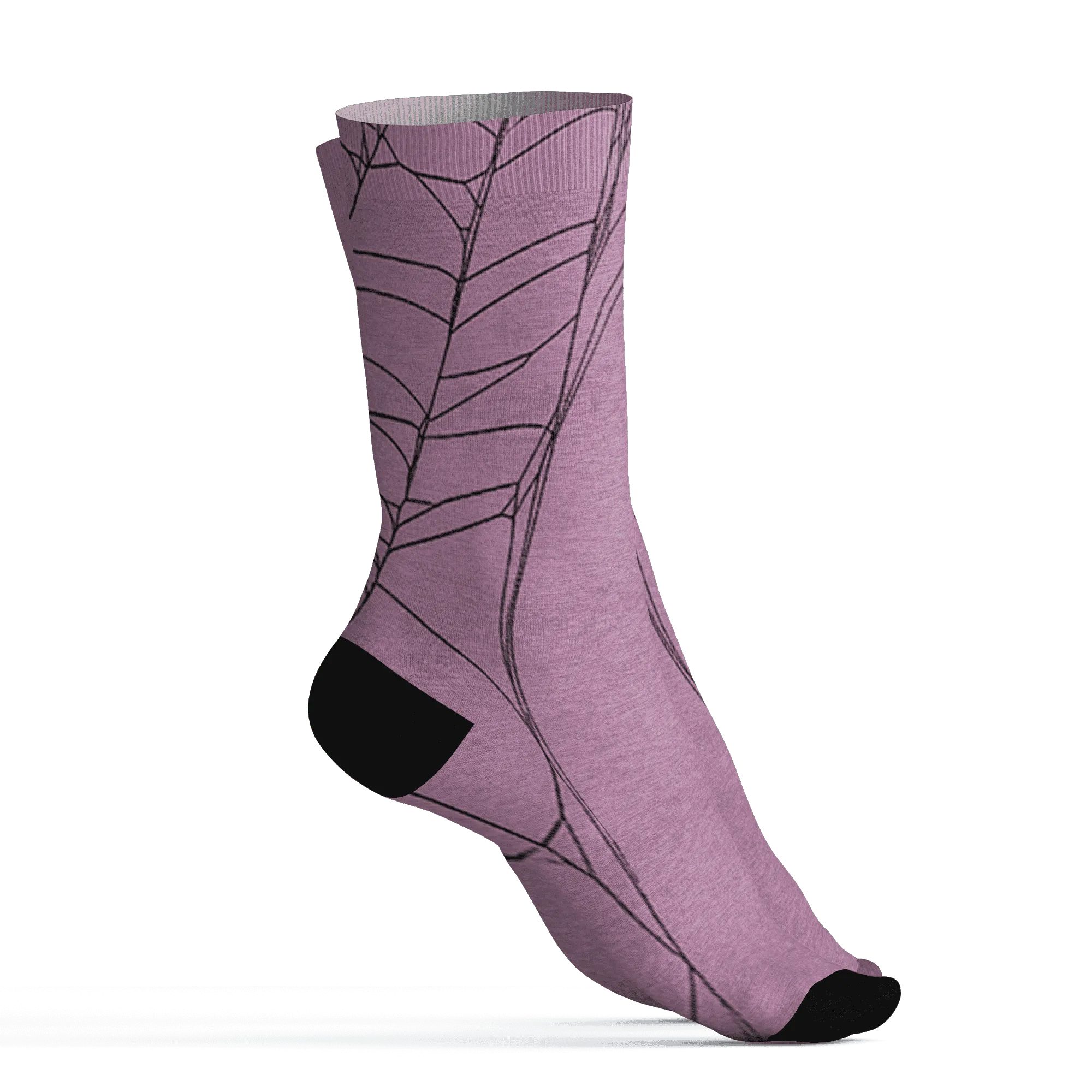 Orchid-Neutral-Grey-Black-White-4s-NastyJamz-Socks-Match-No-Costume-No-Candy-3D