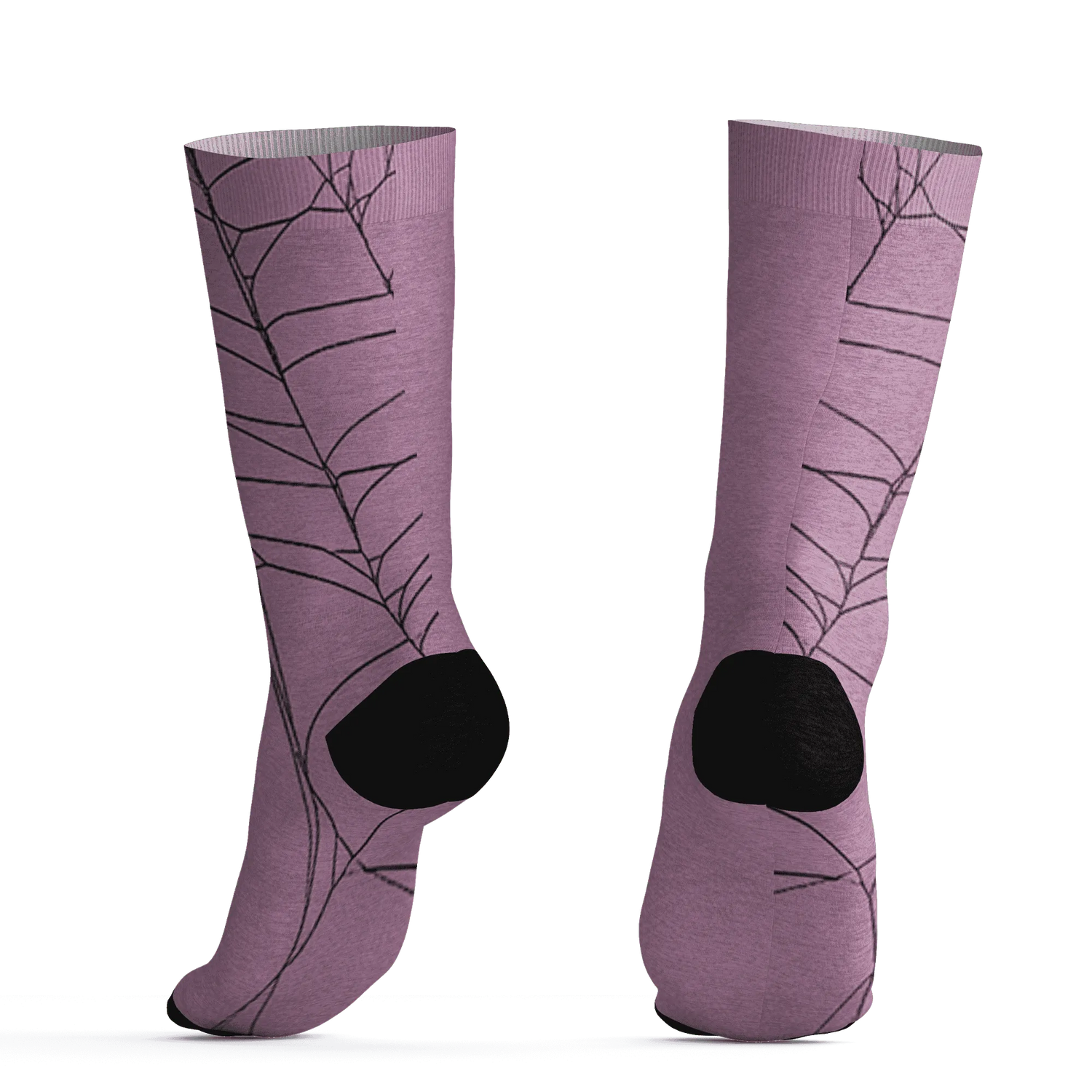 Orchid-Neutral-Grey-Black-White-4s-NastyJamz-Socks-Match-No-Costume-No-Candy-3D